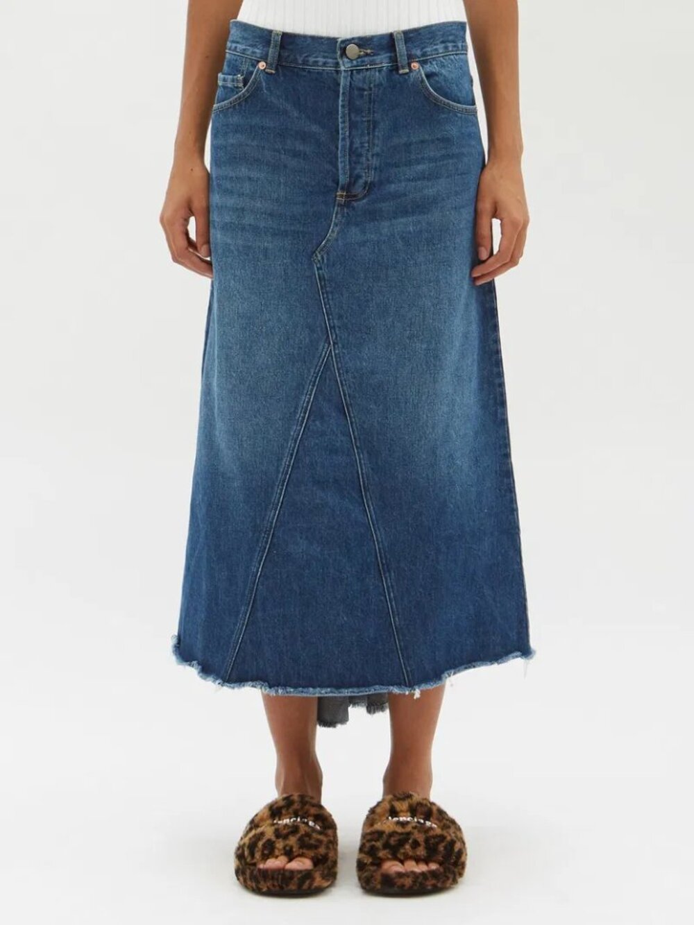 Raey denim skirt